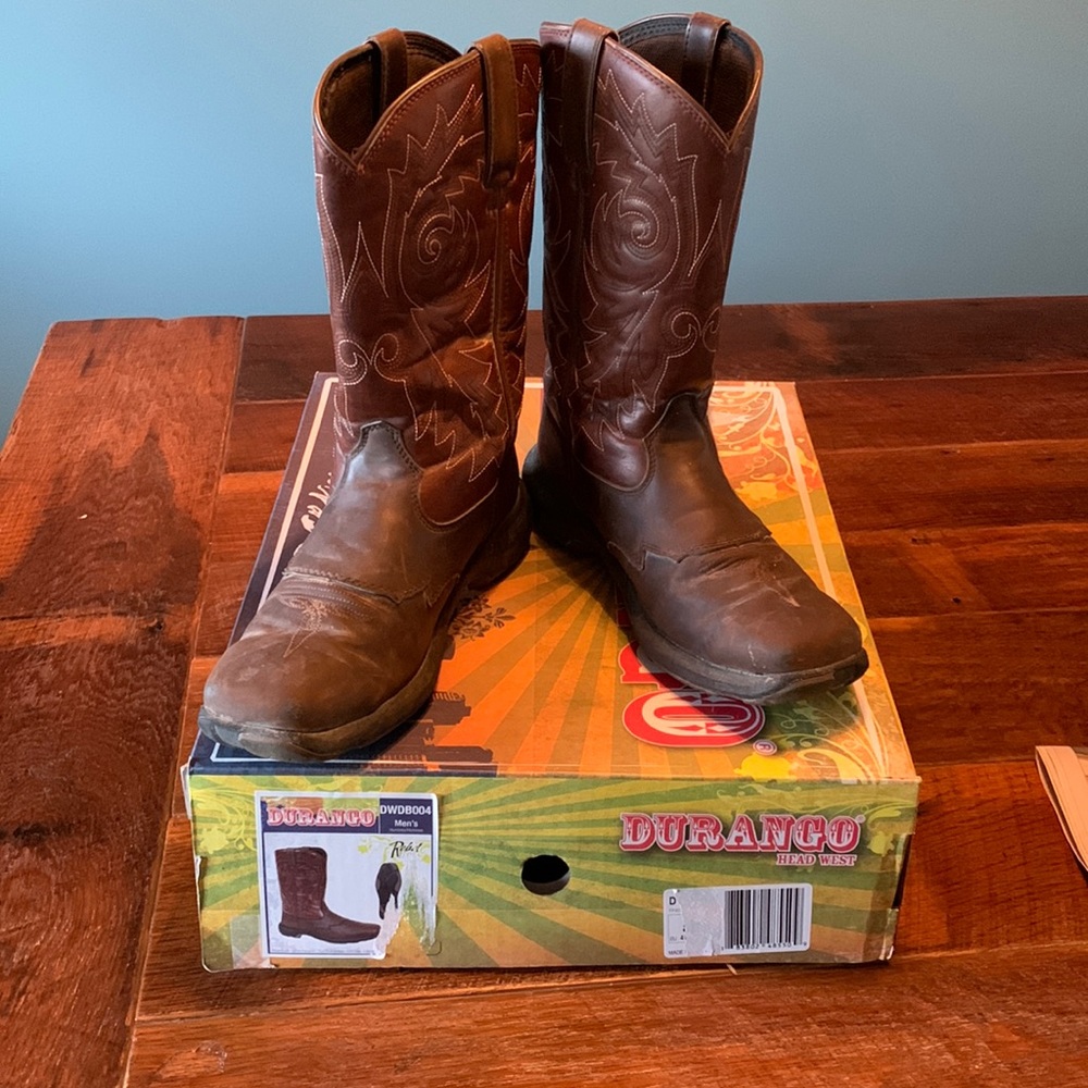 Durango Rebel Mens Western Boots 8M